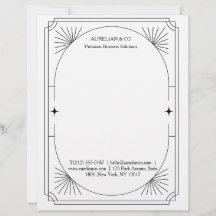 Art Deco Luxury Business