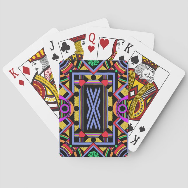Art Deco Marquee Playing Cards (Back)