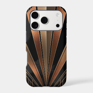 Art Deco Metallic Geometric Elegance