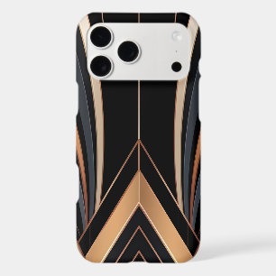Art Deco Metallic Geometric Elegance