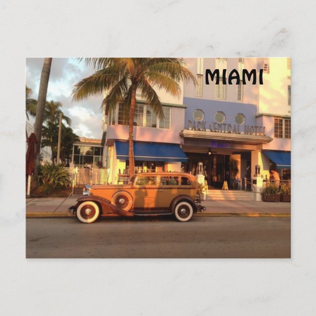 Art Deco Miami Postcard (Front)