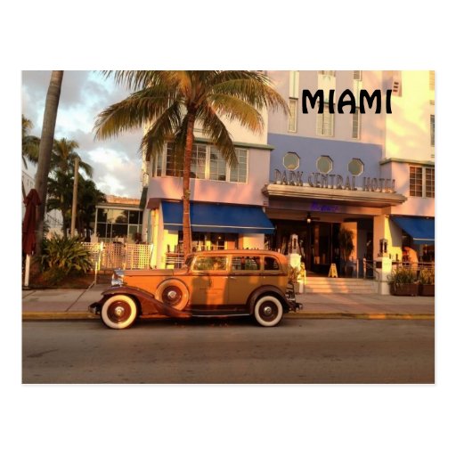 Image of Art Deco Miami Postcard
