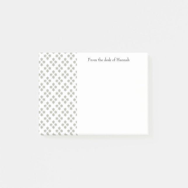 Art Deco Mini Stars Personalised Notes (Front)