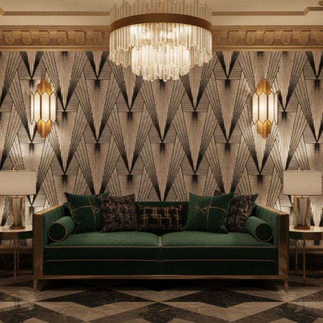 Art Deco Monochrome Wallpaper (Creator Uploaded)