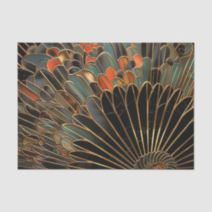 Art Deco Moody Fan Tissue Paper