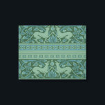 Art Deco Nouveau Dog Nature Animal Pattern Canvas Print<br><div class="desc">Art Nouveau - animals - This swirling rich blue art nouveau dog botanical pattern is an antique pattern based on mid-1800s designer's William Burges wallpaper frieze.</div>