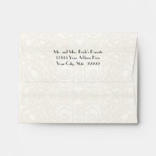 Art Deco Nouveau Gatsby Style Gold n Lace Look Envelopes