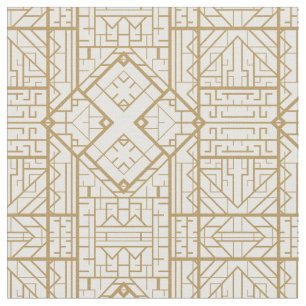 Art deco,nouveau,gold,white,elegant,chic,pattern,t fabric