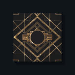 Art deco, nouveau,vintage,black,gold,chic,elegant, canvas print<br><div class="desc">Art deco,  nouveau, vintage, black, gold, chic, elegant, beautiful, modern</div>