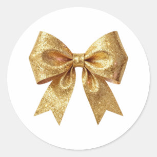 Art Deco Opulence Geometric Patterns Classic Round Sticker