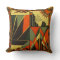 Art Deco Orange Cushion