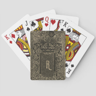 Art Deco Ornamental Cards w/your Initial(s)