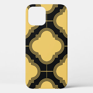 Art deco: ornamental seamless elegance. iPhone 12 case