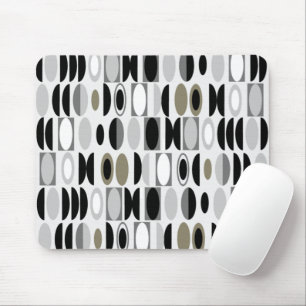 Art Deco Ovals  Mouse Mat