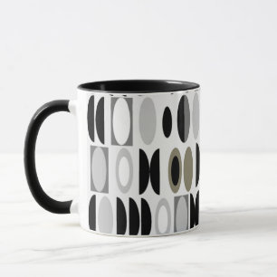 Art Deco Ovals Mug