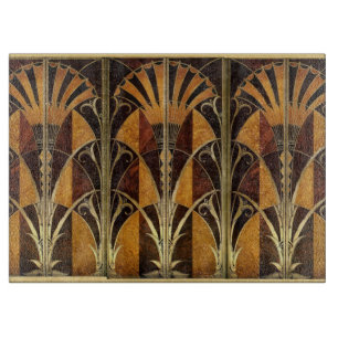 ART DECO PANELS CUTTING BOARD