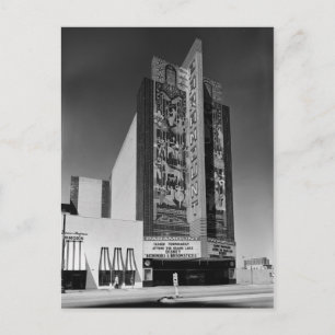 Art Deco Paramount Theatre, Oakland, CA Postcard