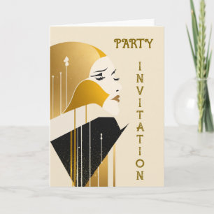 Art deco Party Invitation