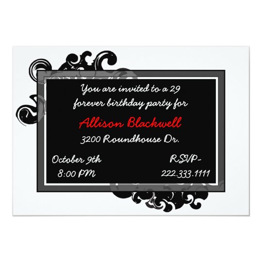 Art Deco Party Invitation