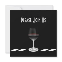 Art Deco Party Invitation Please Join Us Custom