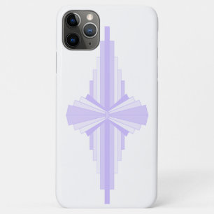 Art Deco Pattern in Lilac iPhone 11 Pro Max Case