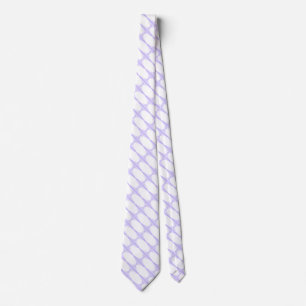Art Deco Pattern in Lilac Tie