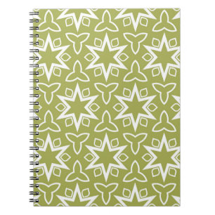 Art-deco pattern. Seamless. Arabesque. Vintage ill Notebook