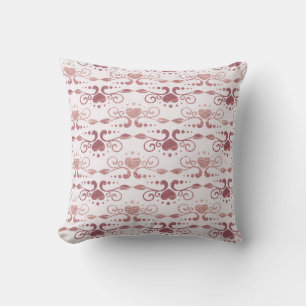 Art deco pattern. Vintage wallpaper. Japanese or c Cushion