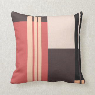 Art Deco Patterns Stripes Pillow