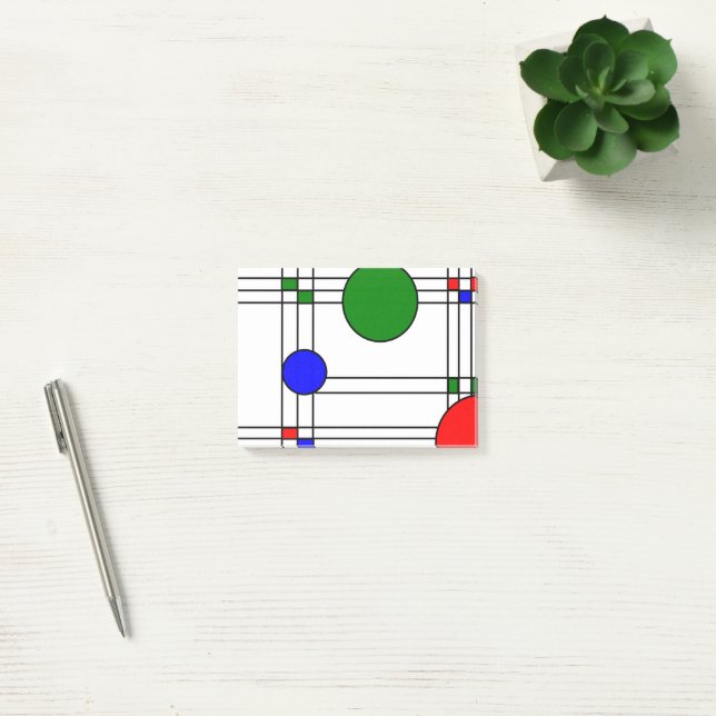 Art Deco Post-it Notes (Office)