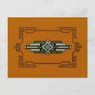 Art Deco ~ postcard