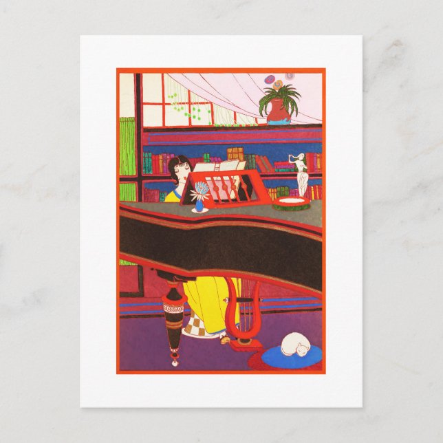 Art Deco postcard 18 (Front)