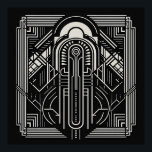 Art Deco Poster<br><div class="desc">See my store for more patterned items.</div>