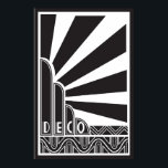 Art Deco Poster<br><div class="desc">This stunning art deco poster will make a gorgeous addition to the decor in any room - get it framed!</div>