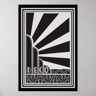Art Deco Poster 13 x 19