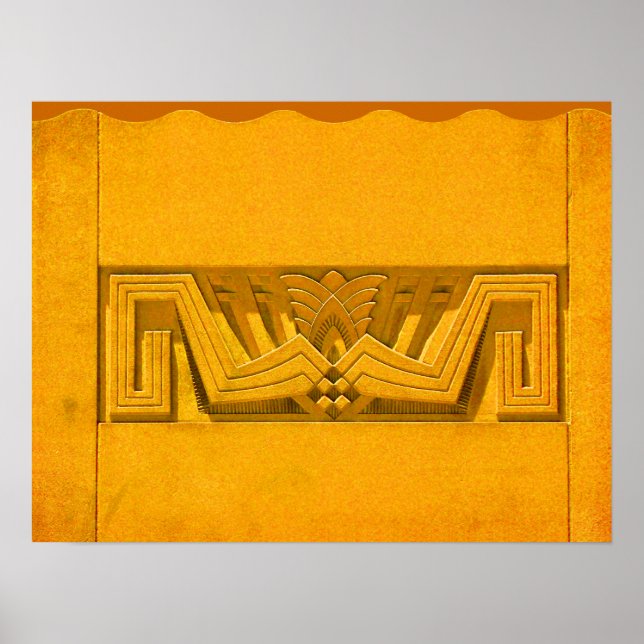 Art Deco-Print Poster (Front)