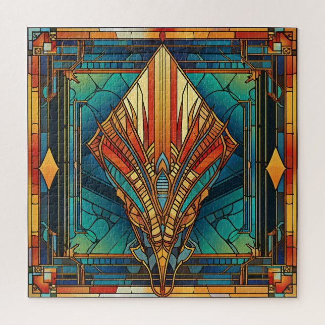 Art Deco Puzzle (Vertical)