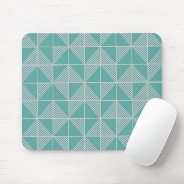 Art Deco Puzzle  Mouse Mat (With Mouse)