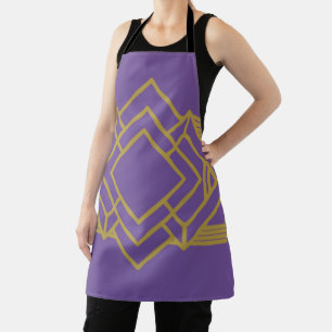 Art Deco Quilt Inspired Apron