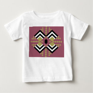Art Deco Quilt Inspired Baby T-Shirt