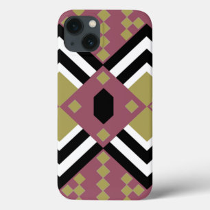 Art Deco Quilt Inspired iPhone 13 Case