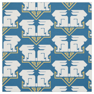 Art Deco Rabbits Fabric