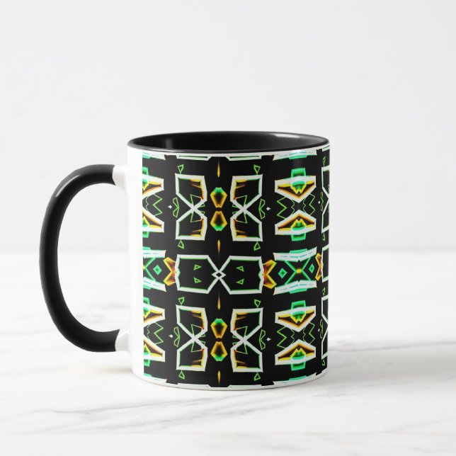 Art Deco Radio Crystals Mug (Left)