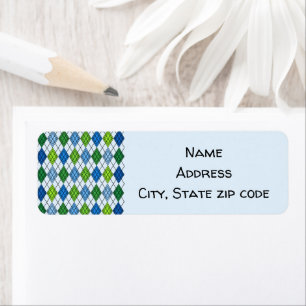 Art Deco Rain Argyle