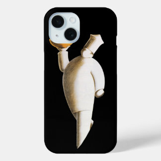 Art Deco Restaurant Chef, Vintage Business iPhone 15 Case