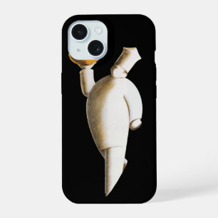 Art Deco Restaurant Chef, Vintage Business iPhone 15 Case