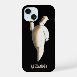 Art Deco Restaurant Chef, Vintage Business iPhone 15 Case