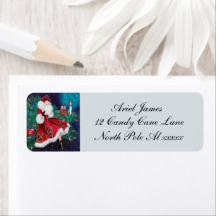 Art Deco Retro vintage couple  Label