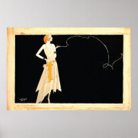 Art Deco ~ Roaring 20s Flapper Girl