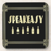 Art deco roaring 20's speakeasy prohibition